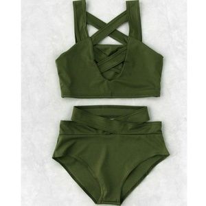 Olive Swim Suit